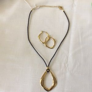 Lia Sophia Necklace & Earrings